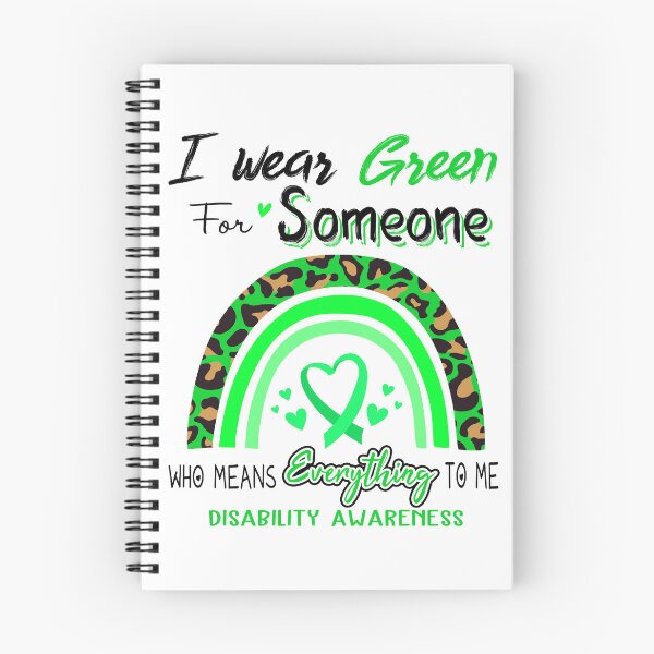 Item preview, Disability Awareness I Wear Green for Someone Who Means Everything To Me designed and sold by GennieShop.