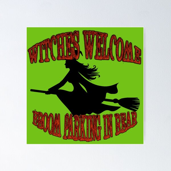 Item preview, witches welcome designed and sold by Foxlindesigns.
