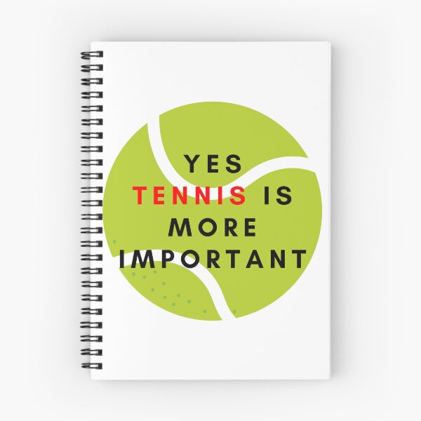 Artikelvorschau, Ja Tennis ist wichtiger- entworfen und verkauft von bartdesigner.
