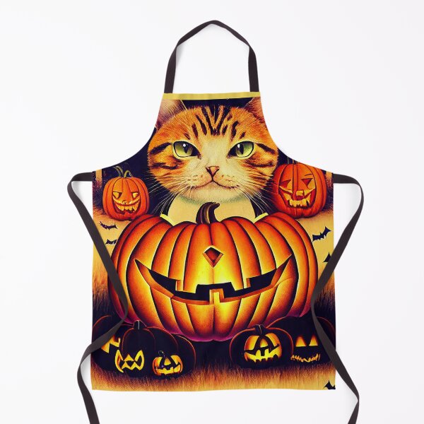 Item preview, Cat on Pumpkin designed and sold by Myriam Iart.