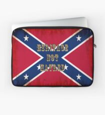 Heritage, Not Hatred - Confederate Flag Laptop Sleeve