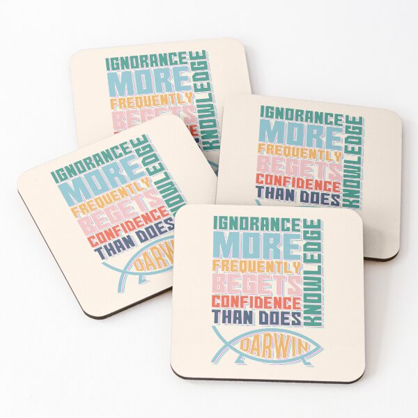Item preview, Ignorance More Frequently Begets Confidence than does Knowledge designed and sold by RafaelLima7.