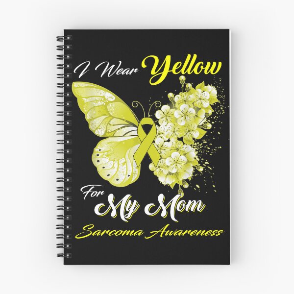 Item preview, I Wear Yellow For My Mom Sarcoma Awareness Butterfly Ribbon Gifts designed and sold by Adropine.