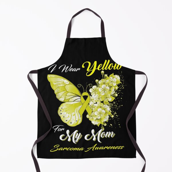 Item preview, I Wear Yellow For My Mom Sarcoma Awareness Butterfly Ribbon Gifts designed and sold by Adropine.