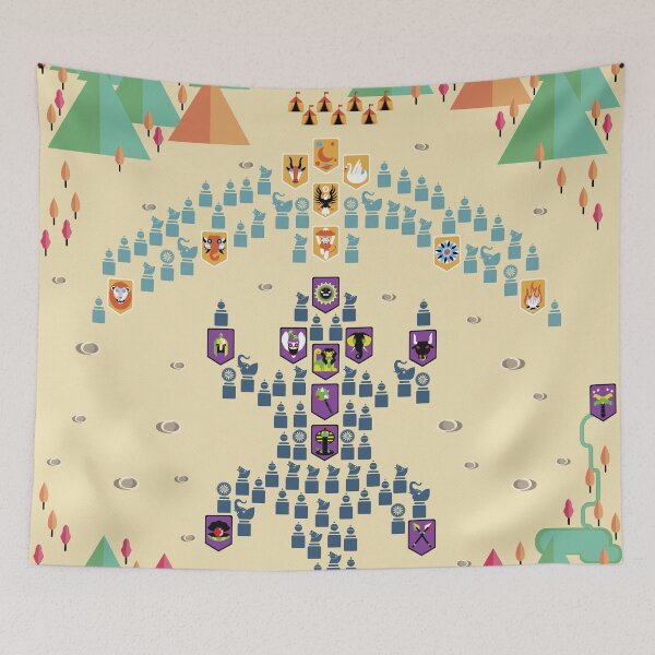 Item preview, Mahabharata War - 16th Day designed and sold by artkarthik.