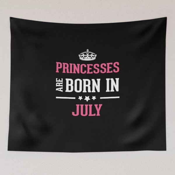 Item preview, Princesses Are born in July designed and sold by flamingarts.