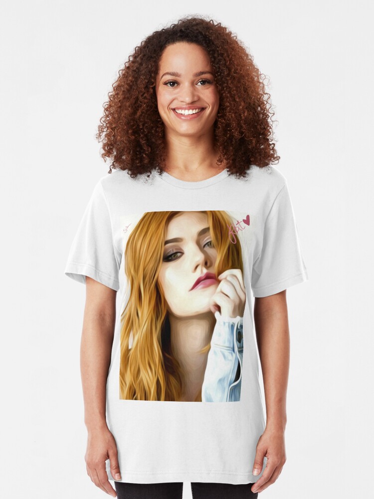 Katherine Mcnamara Kunst Shadowh Zeichnen Niedliche Madchen T Shirt Von Shadowsmalfoy Redbubble