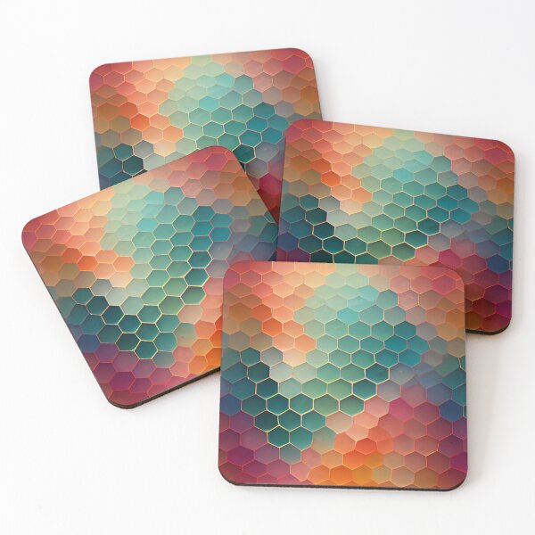 Item preview, Colorful Honeycombs  designed and sold by BuraxisQuotes.