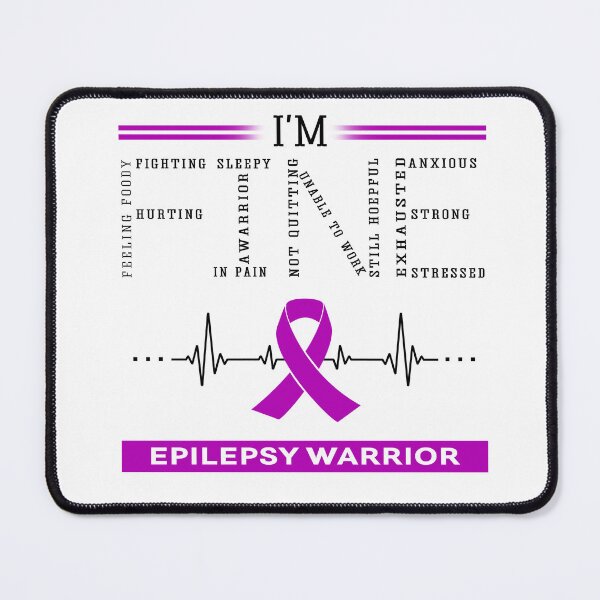 Item preview, I'm Fine Epilepsy Warrior Support Epilepsy Awareness Gifts designed and sold by rechardtee.