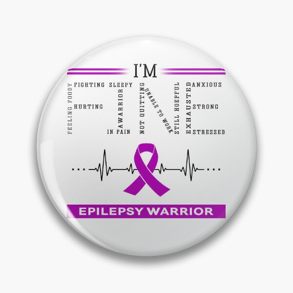 Item preview, I'm Fine Epilepsy Warrior Support Epilepsy Awareness Gifts designed and sold by rechardtee.