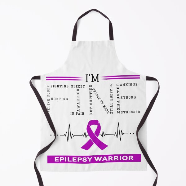 Item preview, I'm Fine Epilepsy Warrior Support Epilepsy Awareness Gifts designed and sold by rechardtee.