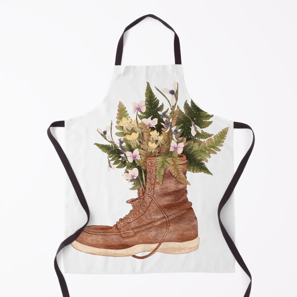 Item preview, Wildflower Hiking Boots | wildflower boots | flowers in boots designed and sold by SodaPUNCH.