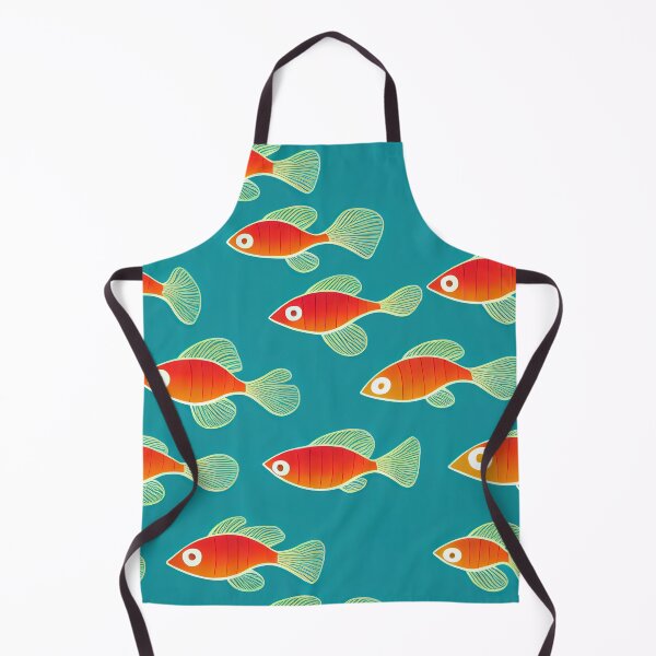 Item preview, Gold Fish Pattern designed and sold by ThePurpleMelon.