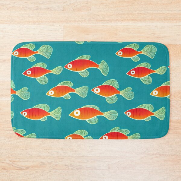 Item preview, Gold Fish Pattern designed and sold by ThePurpleMelon.