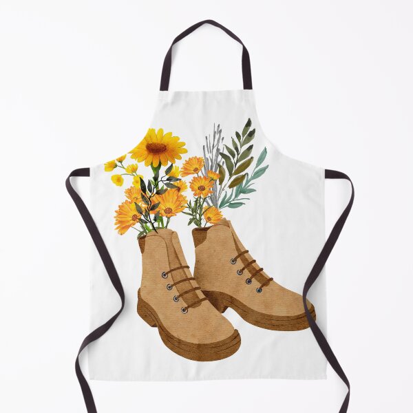 Item preview, Wildflower Hiking Boots | wildflower boots| flowers in boots designed and sold by SodaPUNCH.