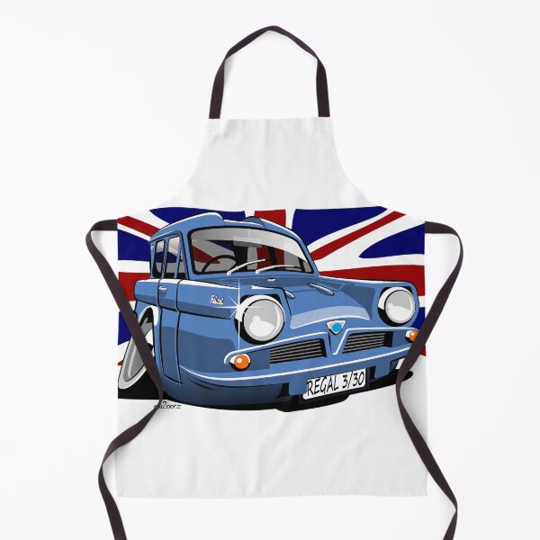Item preview, Reliant Regal 3/30 saloon caricature blue designed and sold by car2oonz.