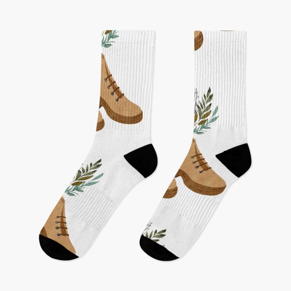 Item preview, Wildflower Hiking Boots | wildflower boots| flowers in boots  designed and sold by SodaPUNCH.