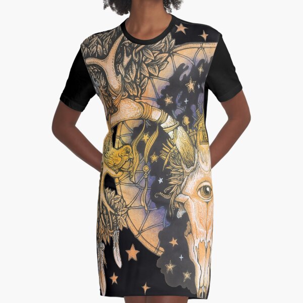 Graphic T-Shirt Dress