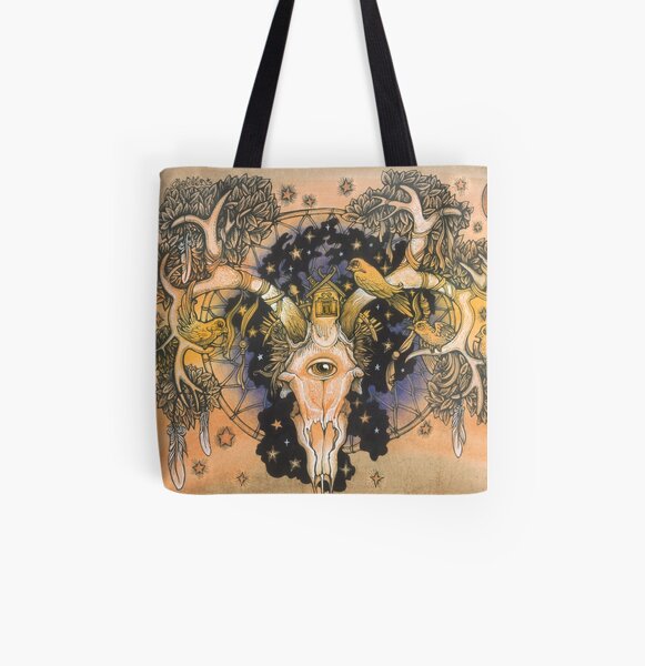 Parallel Universe All Over Print Tote Bag