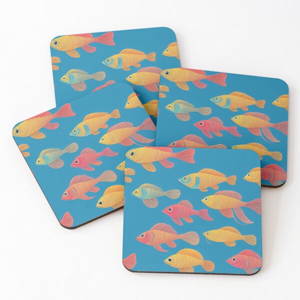 Item preview, Fish Pattern designed and sold by ThePurpleMelon.