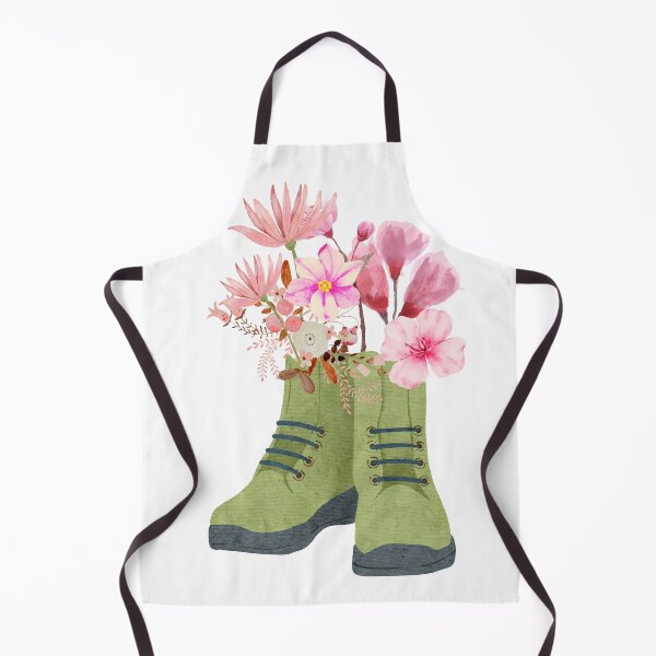 Item preview, Wildflower Hiking Boots | wildflower boots| flowers in boots designed and sold by SodaPUNCH.