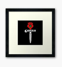 Gonzo Merchandise Framed Print