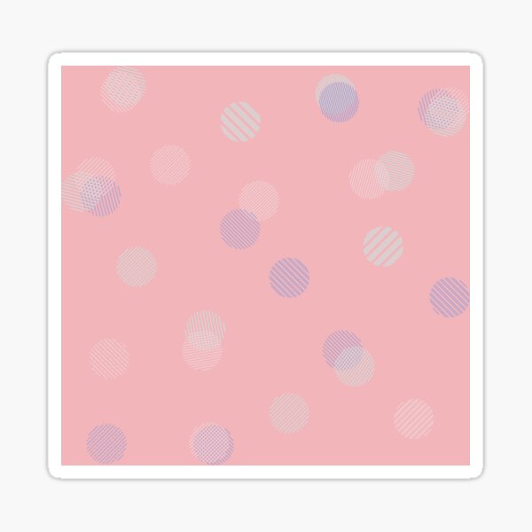 Dotology - Pink Sticker