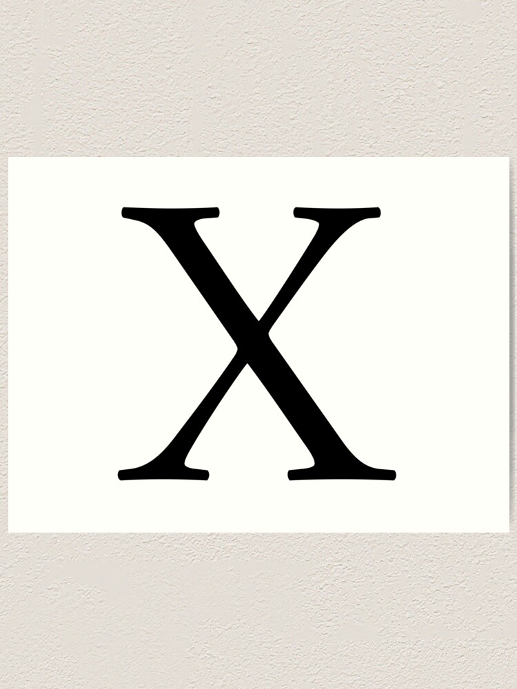 "X. ex, Alphabet Letter, X ray, A to Z, 24th Letter of ...