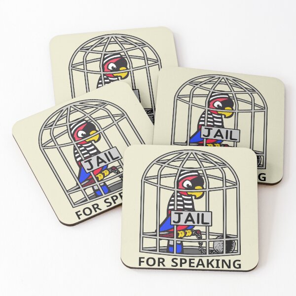 Item preview, No Free Speach - Social Media Jail designed and sold by ViewerEqualsPhoton.