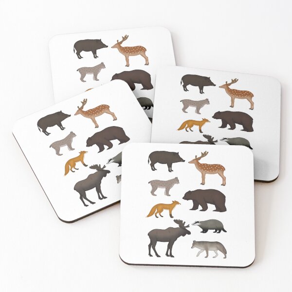 Item preview, forest animals designed and sold by Jumty13.