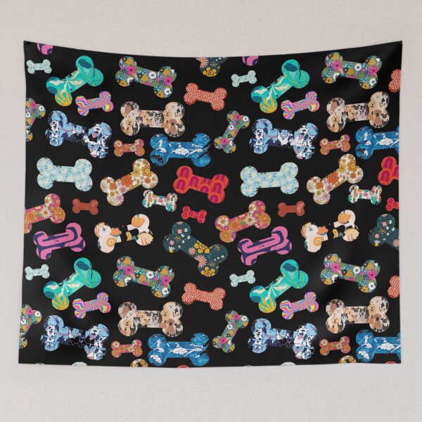 Item preview, Colorful dog bones designed and sold by FGCART.