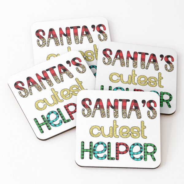 Item preview, Santa's Cutest Helper I Kids Christmas Gift Ideas designed and sold by younghopes.