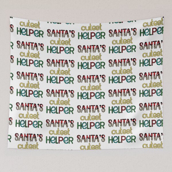 Item preview, Santa's Cutest Helper I Kids Christmas Gift Ideas designed and sold by younghopes.