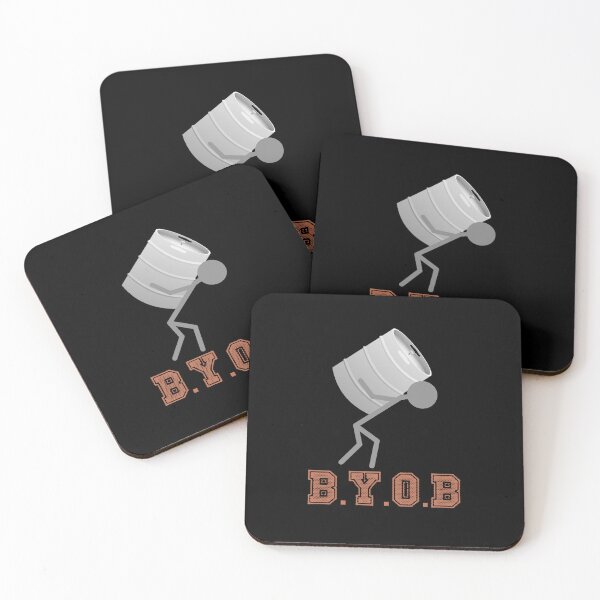 Item preview, B.Y.O.B. Bring your own beer, but make it a keg, like let’s float a keg, let’s get drunk designed and sold by Me-D-Ogre.
