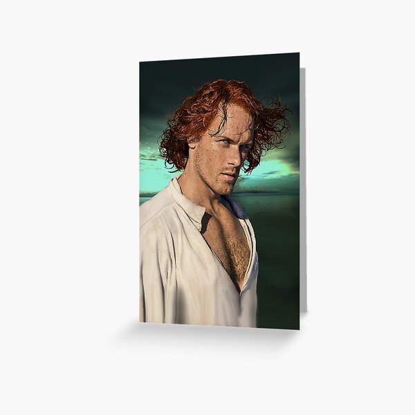 A beach encounter Greeting Card