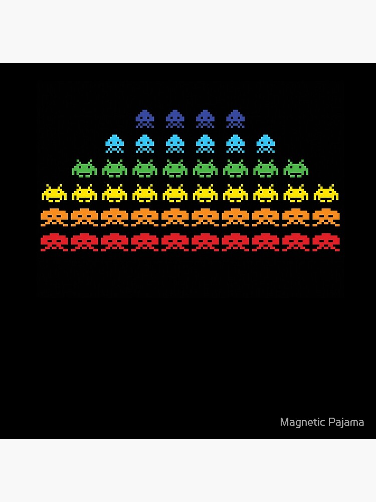 "SPACE INVADERS" Video Game Lovers Vintage by MagneticMama