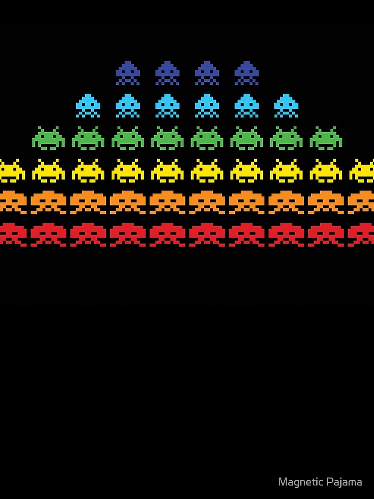 "SPACE INVADERS" Video Game Lovers Vintage by MagneticMama