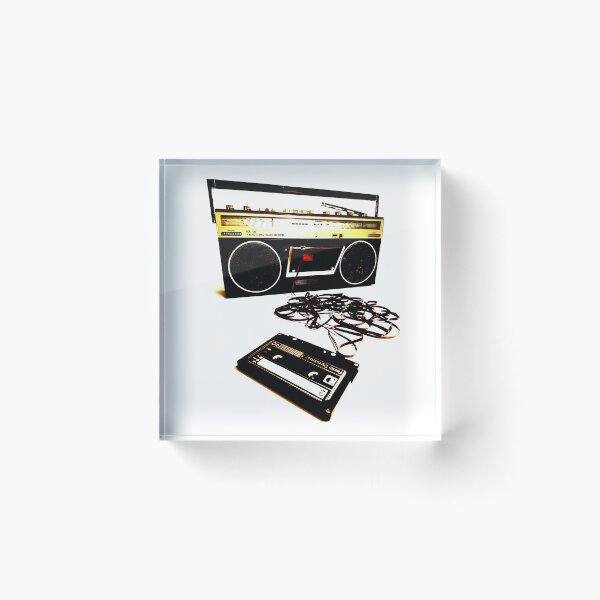 Item preview, Boombox Jammed Cassette Tape designed and sold by tapeisdamessage.