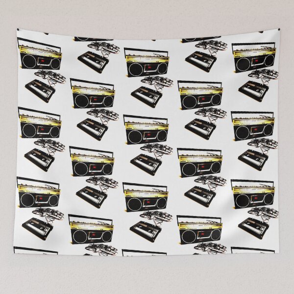 Item preview, Boombox Jammed Cassette Tape designed and sold by tapeisdamessage.