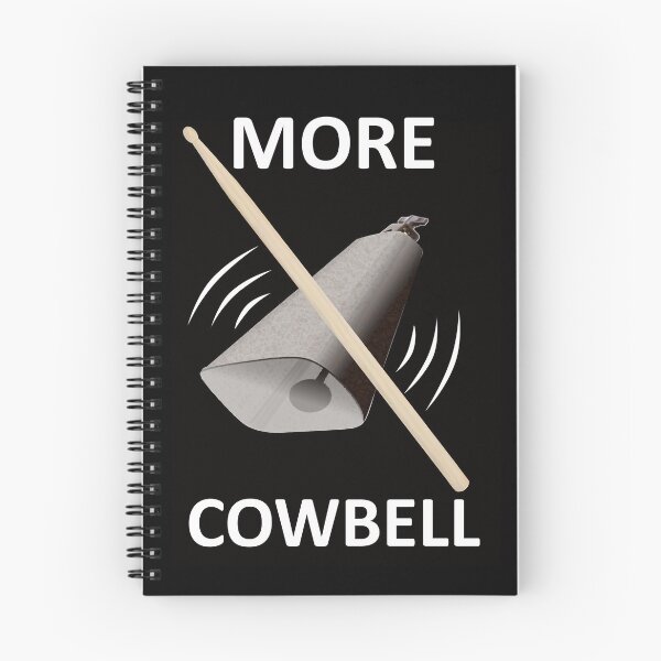 Item preview, More Cowbell - Hand Drawn Cowbell designed and sold by Grepthor.