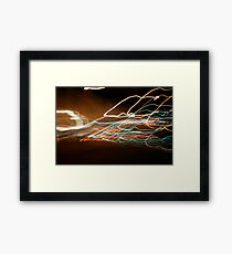 Rush Framed Print