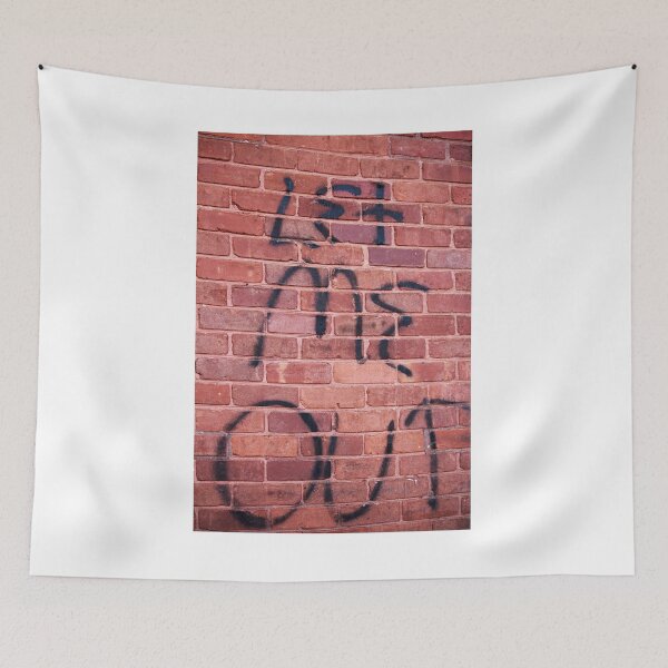Item preview, Brick Wall Message designed and sold by Cynthia48.