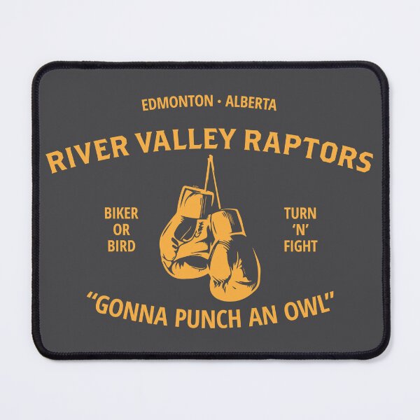 Item preview, River Valley Raptors (yellow) designed and sold by Murder of Crows.