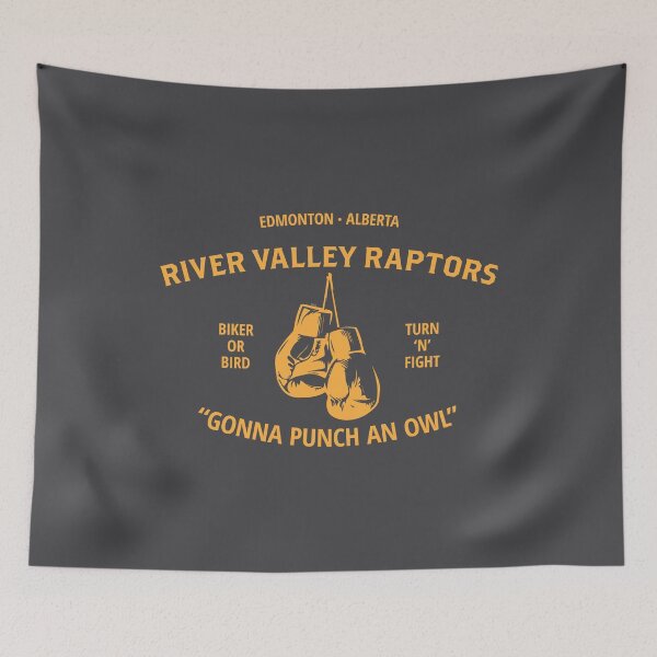 Item preview, River Valley Raptors (yellow) designed and sold by Murder of Crows.