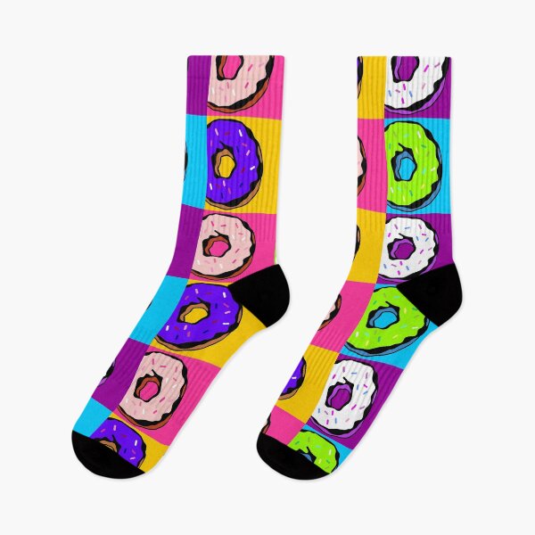 Item preview, Donut Pop Art designed and sold by ArtFactoryAI.