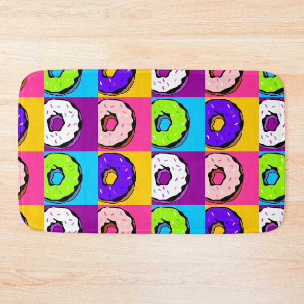 Item preview, Donut Pop Art designed and sold by ArtFactoryAI.
