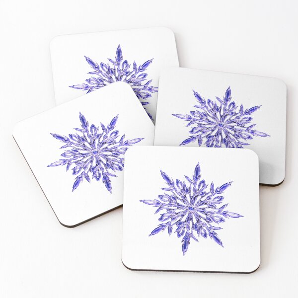 Item preview, Purple Snowflake, Crystal Patterns design designed and sold by Dven-Clothes.