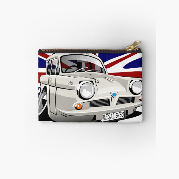 Item preview, Reliant Regal 3/30 saloon caricature white designed and sold by car2oonz.