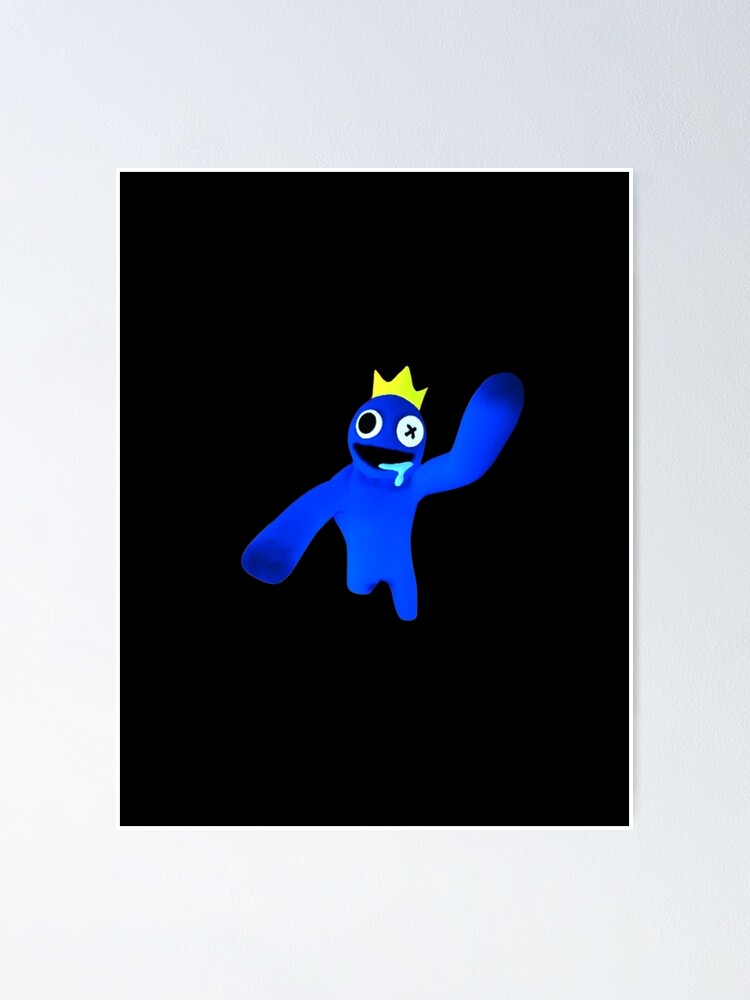 Blue Rainbow Friend Active | Poster