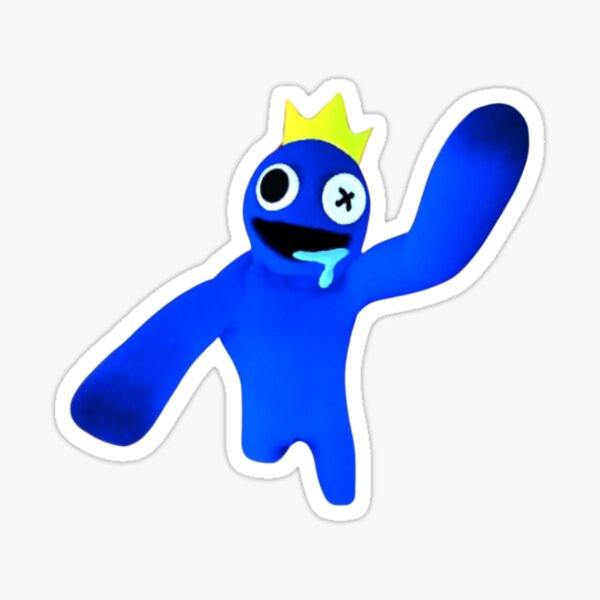 Blue Rainbow Friends Roblox Stickers for Sale